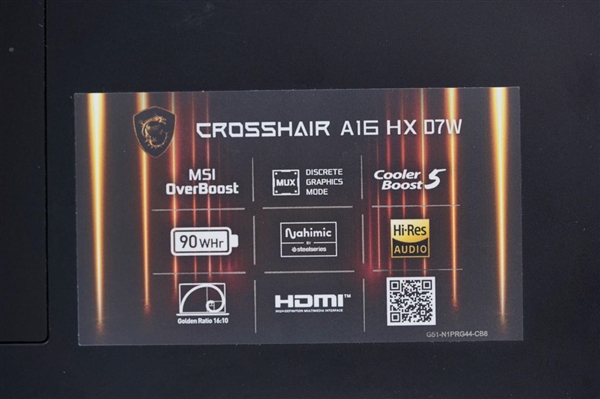 性价比水桶本新标杆！微星神影16锐龙版2025笔记本图赏