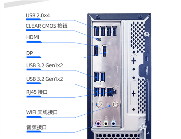 2699元！机械师创物者S小体积主机上架：i5-12600HX办公性能一步到位
