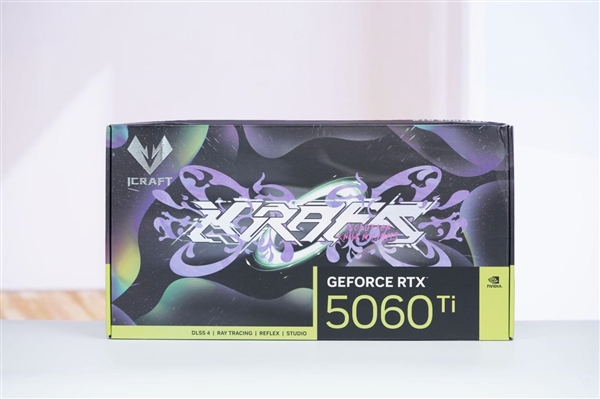 灵动双显灯效！铭瑄RTX 5060 Ti iCraft电竞之心OC 16G图赏