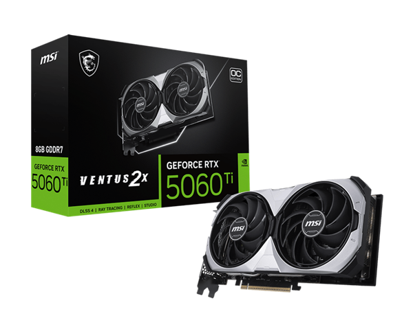 微星推出两款经典版RTX 5060 Ti显卡：用的还是上代模具设计