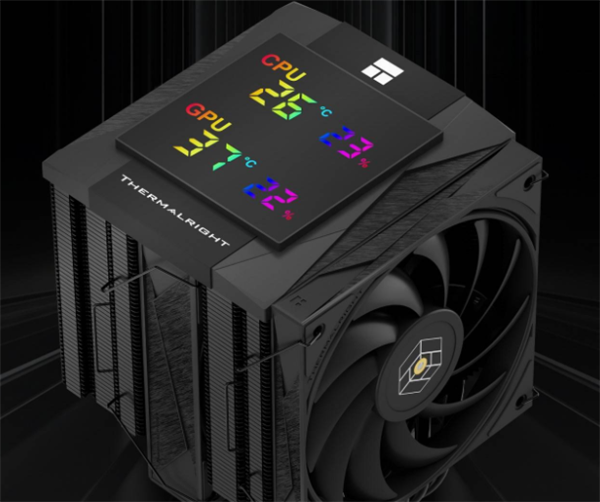 利民上架RK120 Digital风冷：ARGB数显屏幕266元起